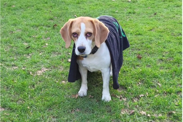 Frieda mit dem Strandlaken